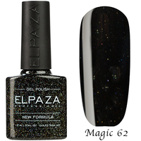 Гель-лак Elpaza Magic Glitter "Черная жемчужина" 62 (10 мл)