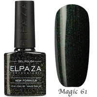 Гель-лак Elpaza Magic Glitter "Изумрудный лес" 61 (10 мл)