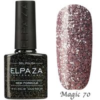 Гель-лак Elpaza Magic Glitter "Розовый хрусталь" 70 (10 мл)