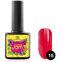 Гель-лак TNL Summer Jam №15 - неоновый темно-коралловый (10 мл.)