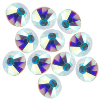 Стразы Swarovski голографические 09 SS20, Чехия (30 шт. 4,6-4,8 мм)
