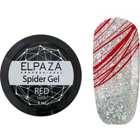 Гель-краска Elpaza "Spider Gel" (red) 5 мл