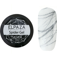 Гель-краска Elpaza "Spider Gel" (silver) 5 мл
