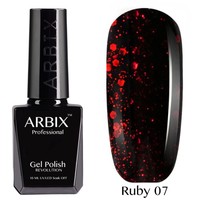 Гель-лак Arbix Ruby (ночной мегаполис) №07, 10 мл