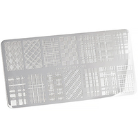 Трафарет для стемпинга металлический Irisk (BEAUTYBIGBANG XL-056) 122