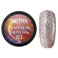 Жидкая слюда Arbix Platinum Gel №03, 5 гр.