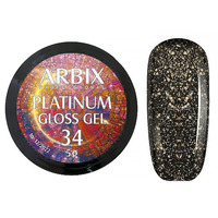 Жидкая слюда Arbix Platinum Gel №34, 5 гр.