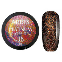 Жидкая слюда Arbix Platinum Gel №36, 5 гр.