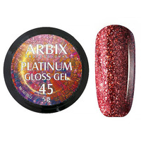 Жидкая слюда Arbix Platinum Gel №45, 5 гр.