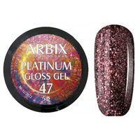 Жидкая слюда Arbix Platinum Gel №47, 5 гр.